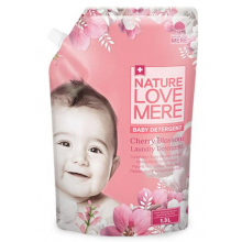Гель для стирки детской одежды Nature Love Mere "Экстракт цветения вишни",1,3 л (мягкая упаковка)